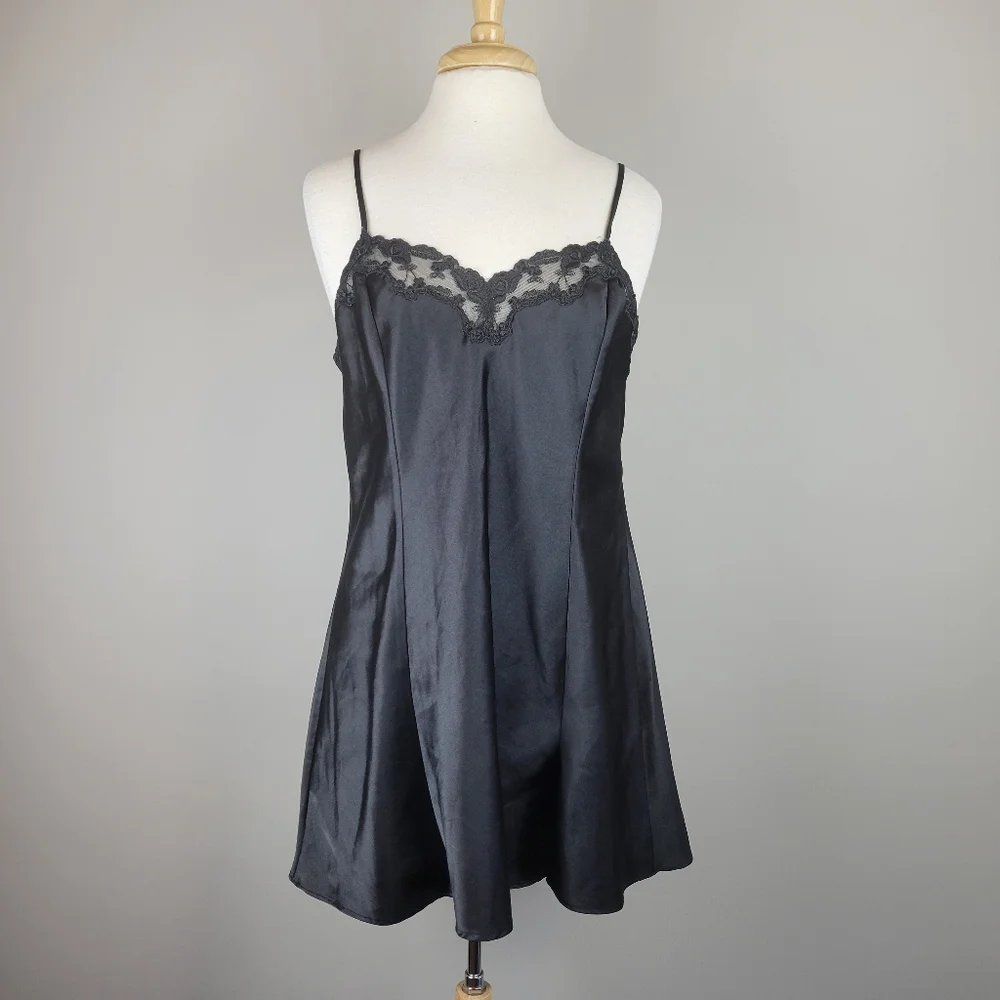Victoria's Secret Black Nightgown - Picture 1 of 9